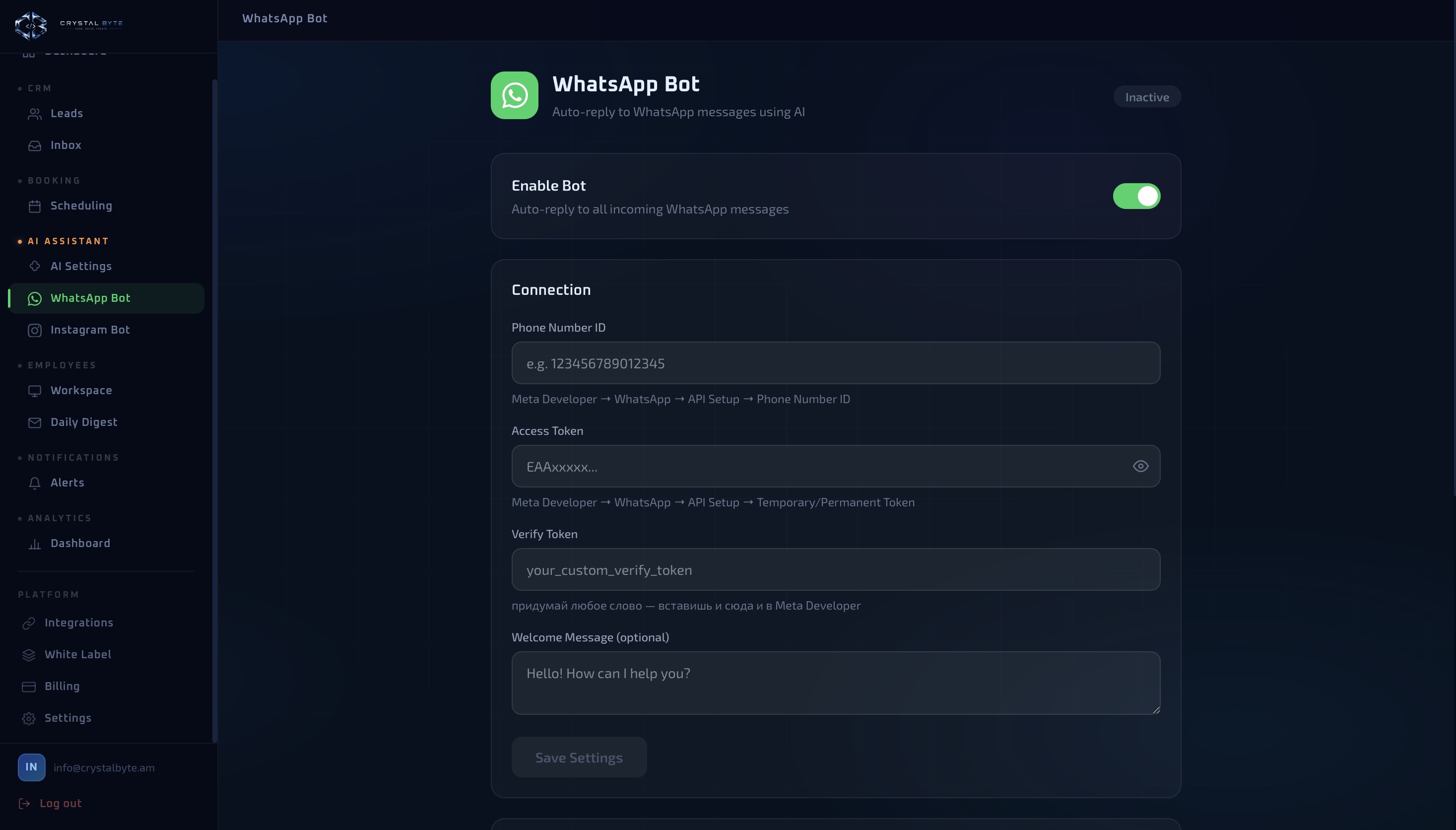 WhatsApp Bot